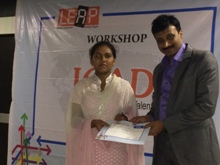 Leap Workshop Wardha Felicitation Ceremony